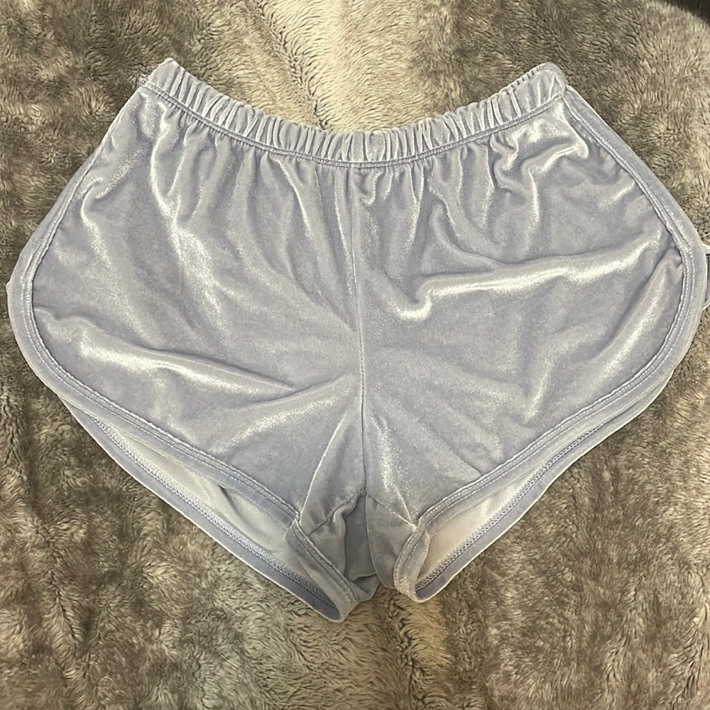 Brandy Melville velvet shorts